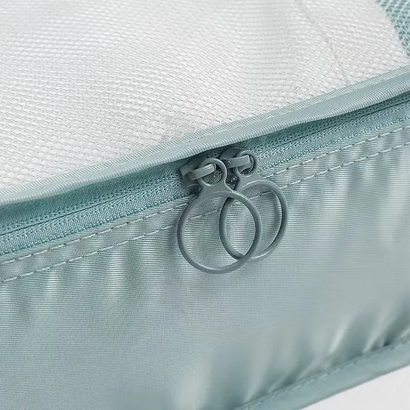 Factory Wholesale Lightweight Travel Luggage Organizer Bags 8 pcs Packing Cubes Travel bag Set with Laundry Shoe Bag