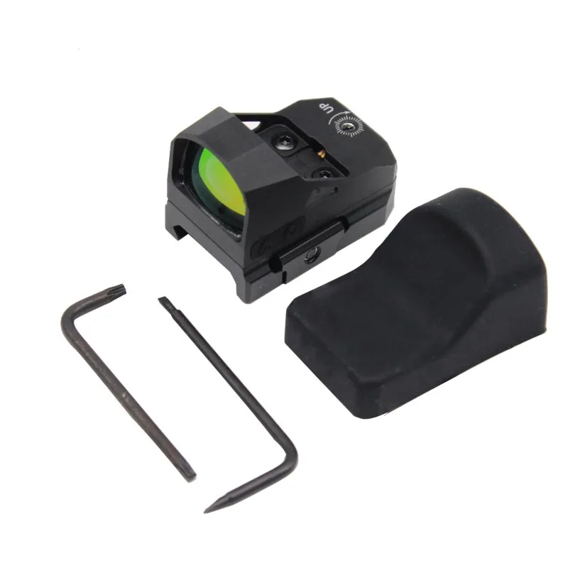 
Funpowerland 1x17x24 AR15 M4 Pistol Red Dot Scope Mini Sight With IPX6 Water Proof Fit 21mm Picatinny Rail 