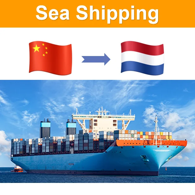 Fast FCL 40HQ Sea Freight forwarding DDP from Shenzhen China to the Netherlands with Customs clearance and Door to Door Services