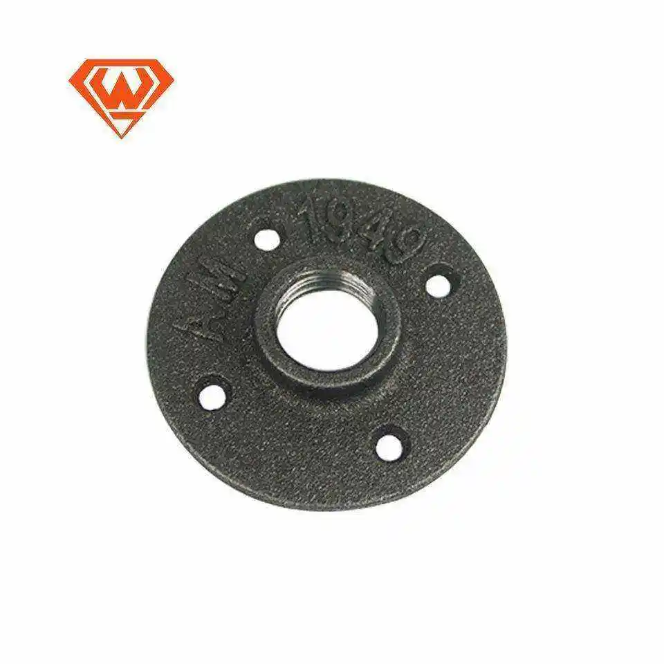 Factory Direct Sale Loft Style Color Painting Steel Iron Flange Pipe