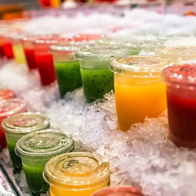 16oz 500ml Hot Sale cold coffee Milk Soft drinks take away cups disposable plastic PET clear cups