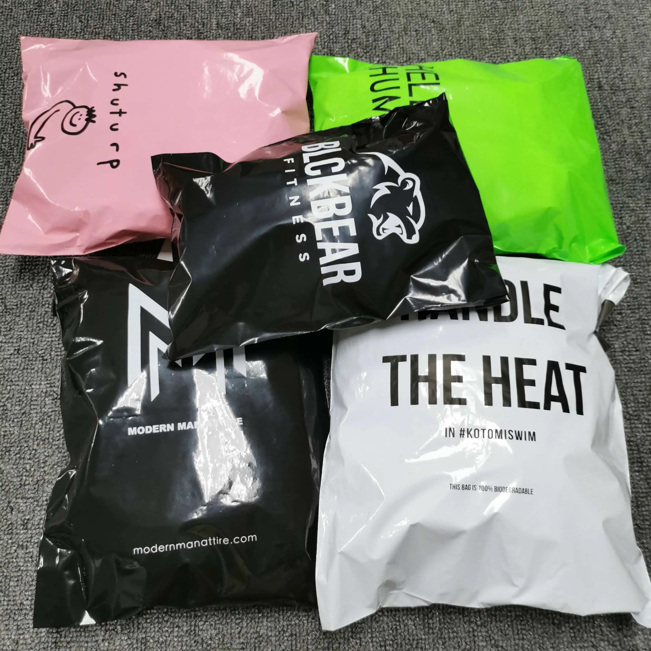 hot selling custom logo color size custom mailers mailing bags mailing bags biodegradable mailing poly bag