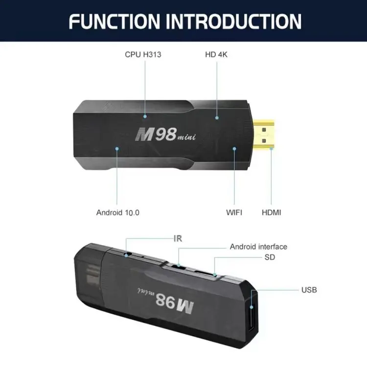 Tv Stick 2.4g 5g Wifi Smart Dongle 4k streaming media player android smart box tv fire 4k tv stick