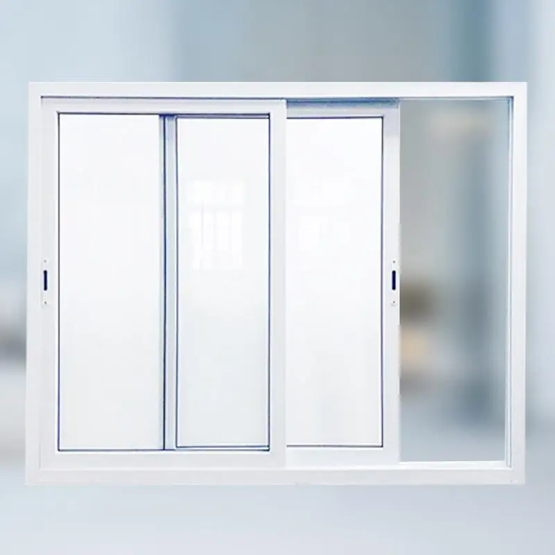 Белые раздвижные окна UPVC доступны в пользовательских цветах по отличной цене!