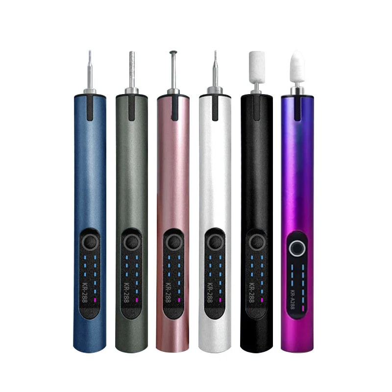 Battery-Powered Electric Engraving Pen Mini Stone Grinder with Carving Function for DIY Grading for DIY Engraving and Carving