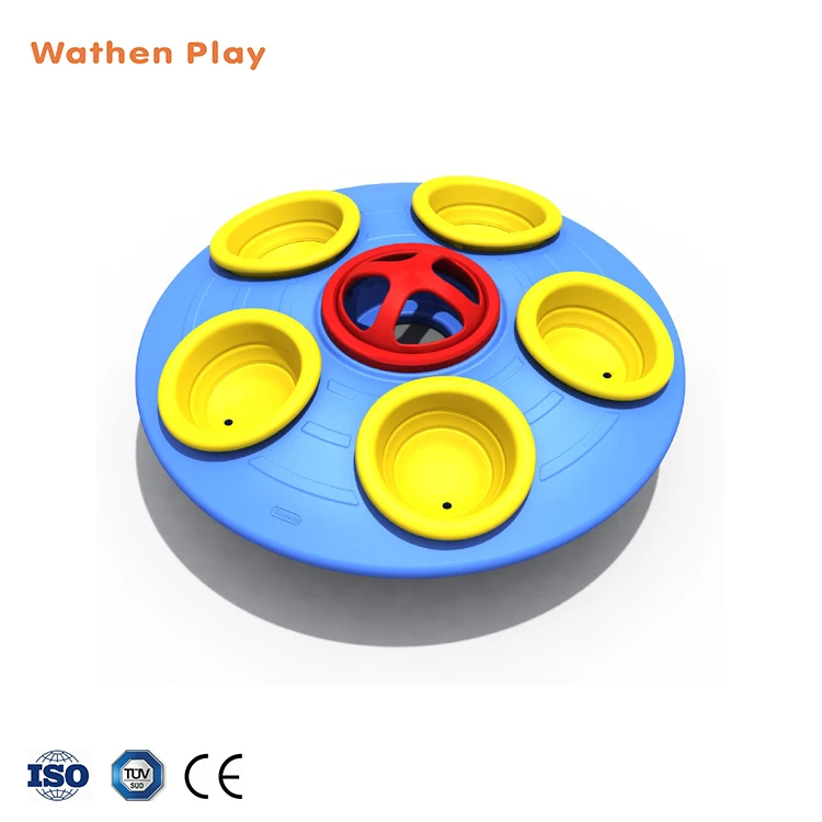 High Quality Metal Carousel Pre-school Children Merry-go-round Kids Outdoor Playground Equipment Merry Go Round