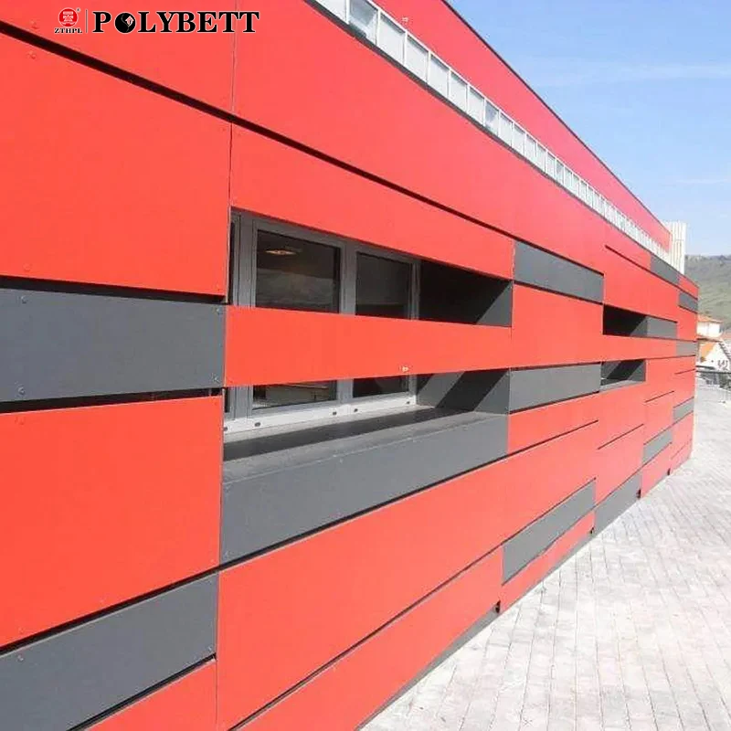 6mm 1830x2440 exterior wall cladding compact laminate sheet external elevation anti uv hpl outdoor panel