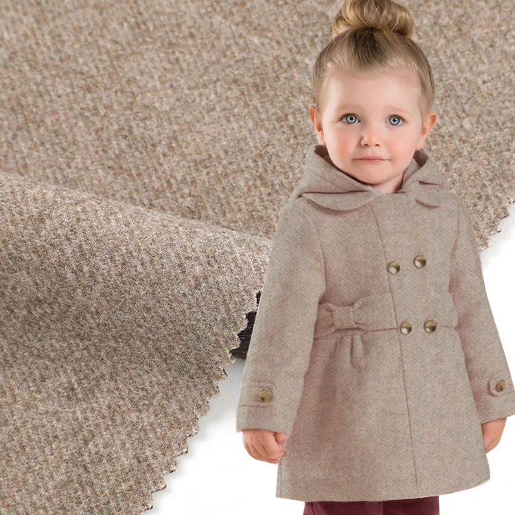 Wholesale very heavyweight brushed twill velour 80% polyester 10% viscose 3% ary fabric