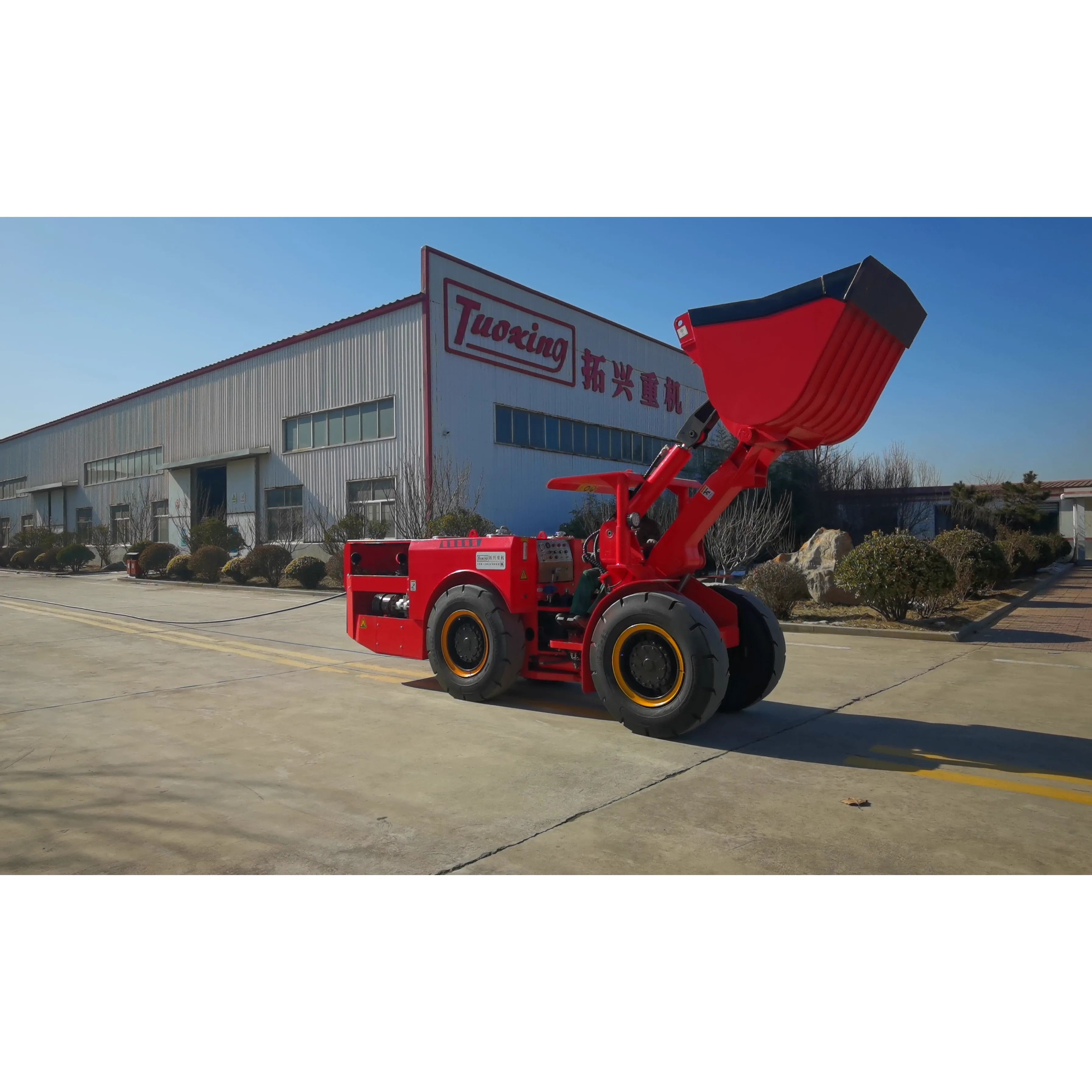 Hot-Selling TC-100E 1cbm Electric Underground Loader Scraper LHD Yantai Tuoxing Energy & Mineral Equipment