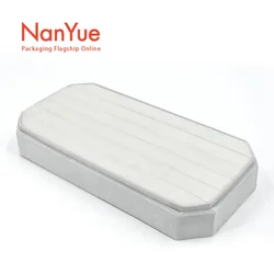 Wholesale velvet jewelry ring tray display box ring tray jewelry tray