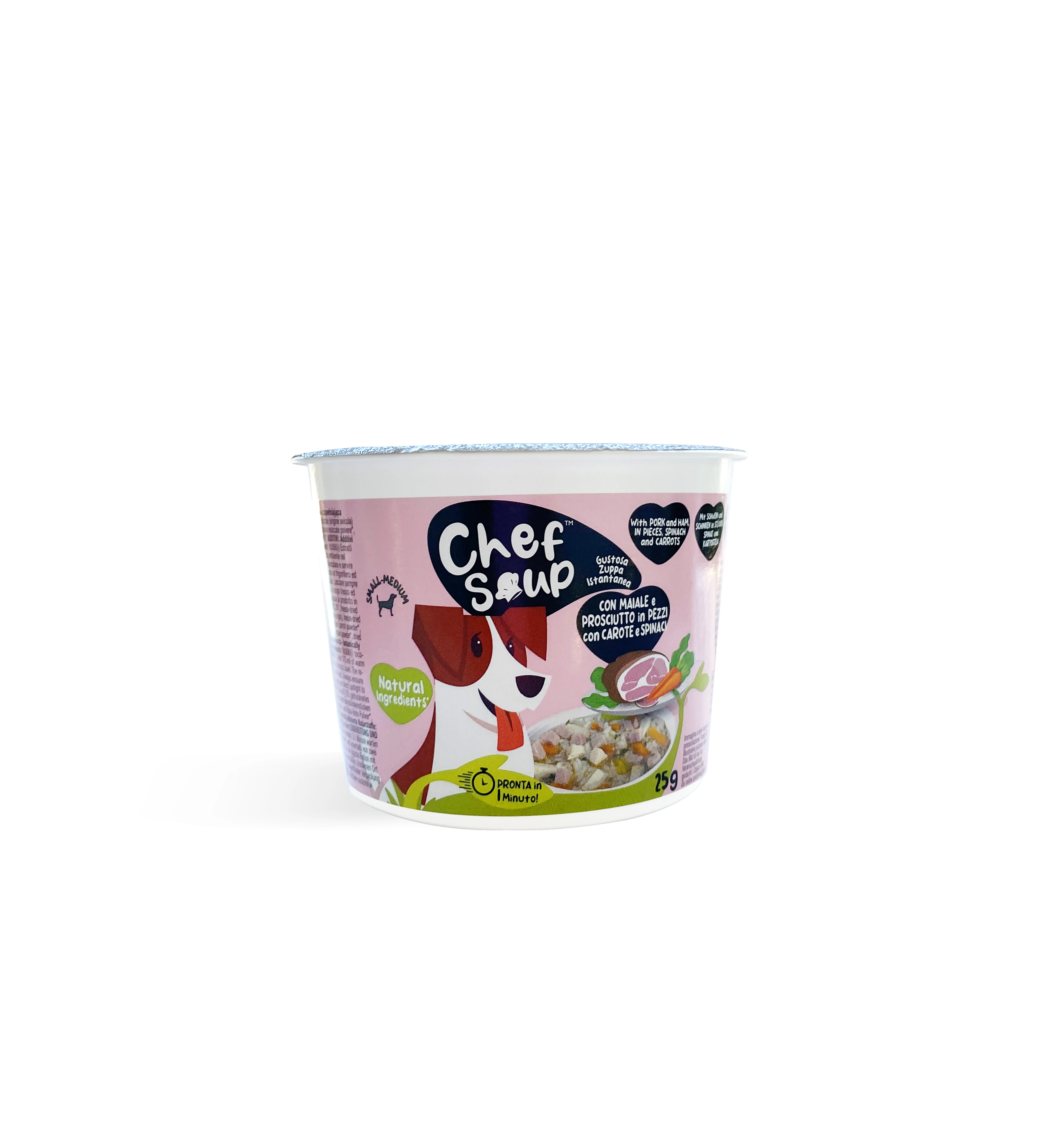 Great Quality Soup 25G Rich In Pork Pieces And Ham With Spinach And Carrots For Wholesale