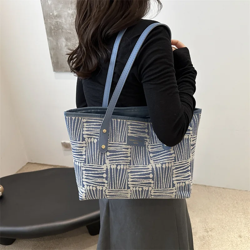 Trendy Anti-Theft Handbag for Women Wholesale Water Resistant Hot Selling Rock Tote Bag