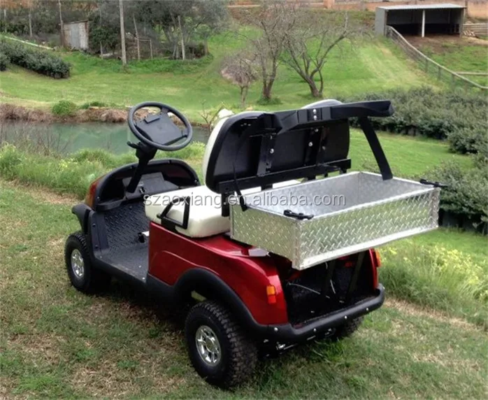 2 seat mini golf cart,kids golf scooter ,with rear cargo box or seat from Chinese factory