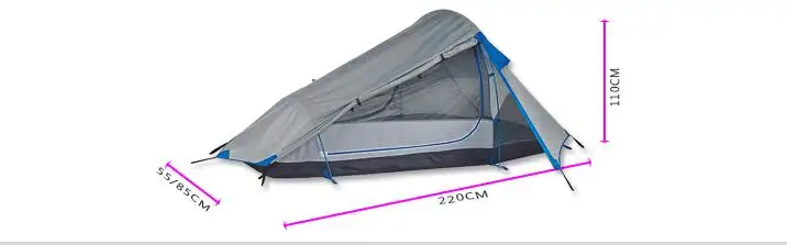 One Person camping Tent  Three-season Tent