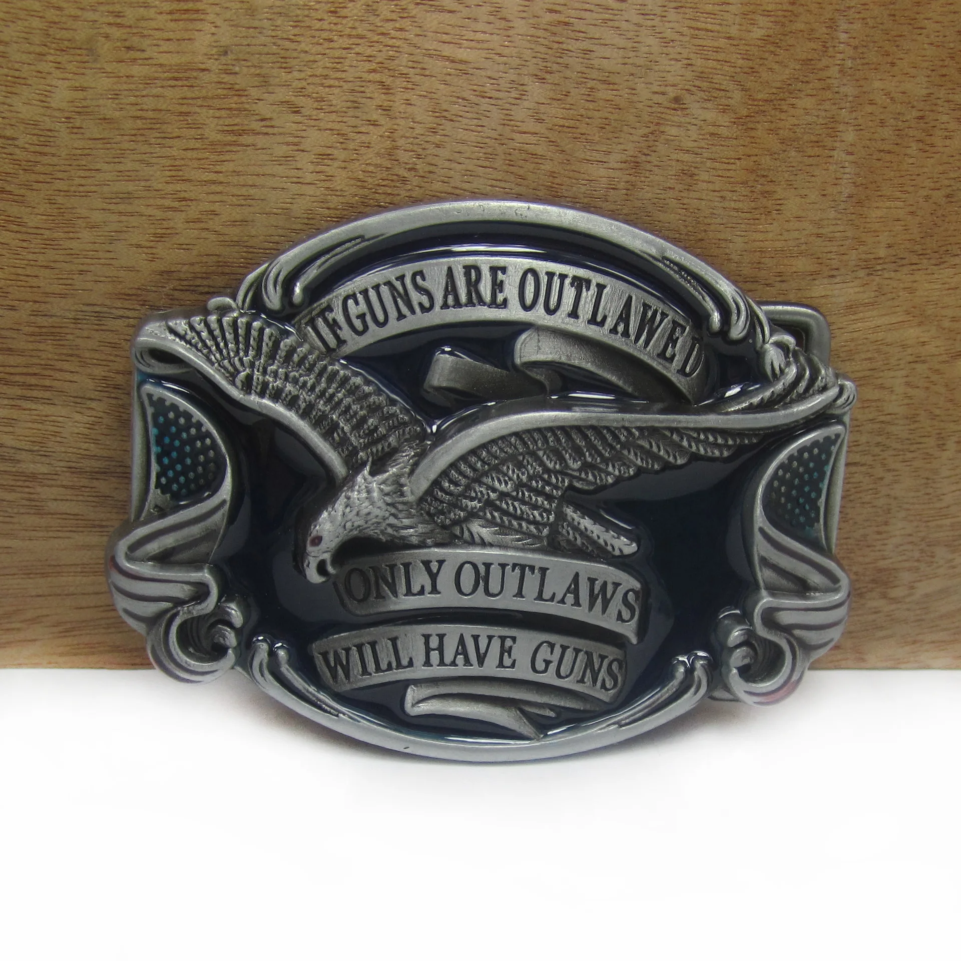 Zinc Alloy Eagle Belt Vintage Casual Western Denim Metal Belt buckle