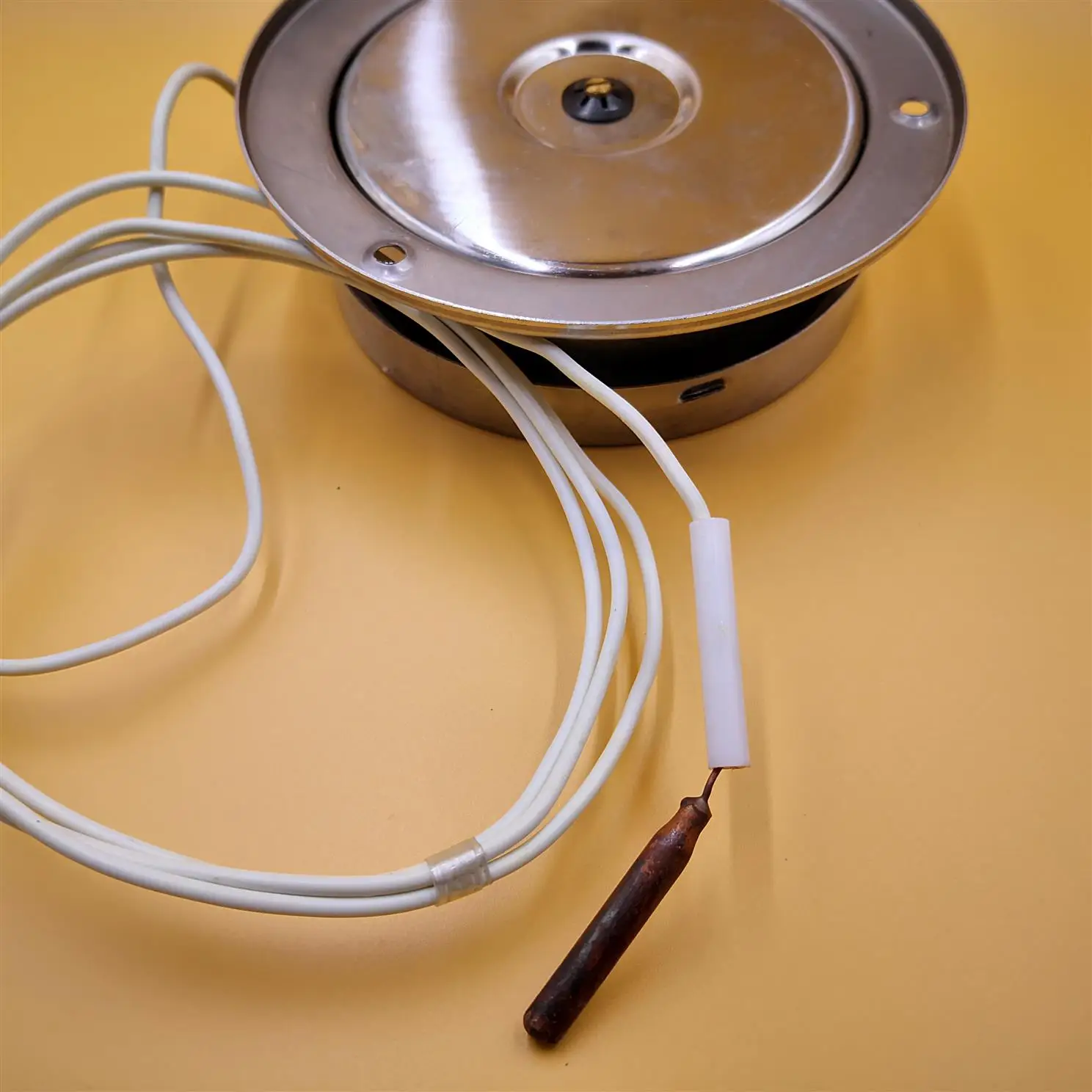 Panel Mounted Capillary Thermometer With Front Flange fridge thermometer