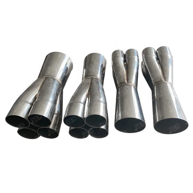 Коллектор объединения 4 в 1 из нержавеющей стали 304 выхлопные
