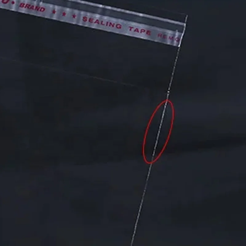 Custom OPP Plastic Head Card Header Bag Small Object Packaging Self Adhesive Bag