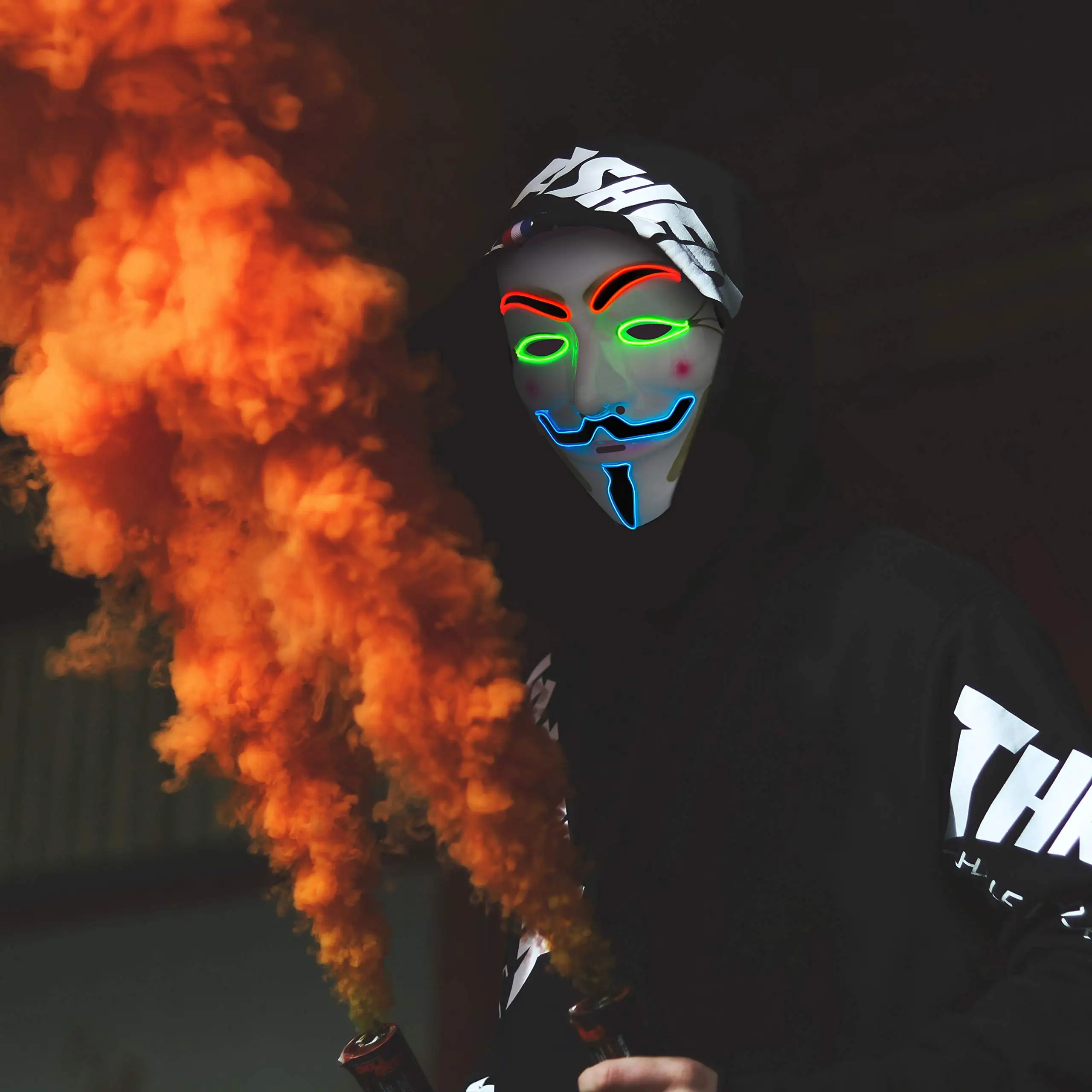 Маска светодиодная из мультфильма