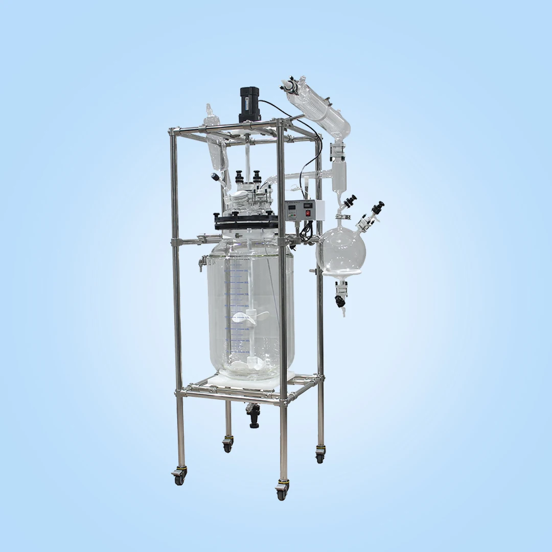 equipment for lab-scale reinforced Crystallization Medical Supplies 150L Glass Reactor