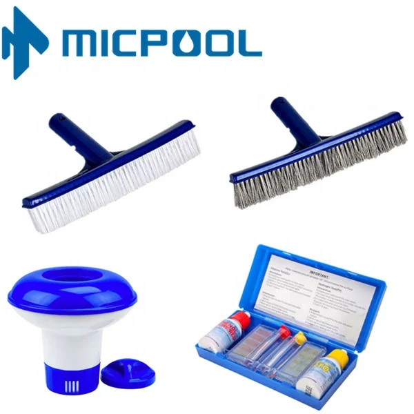 China Factory Swimming Pool Vacuum Head Flexible Durable Pool Brush Cleaning Equipment