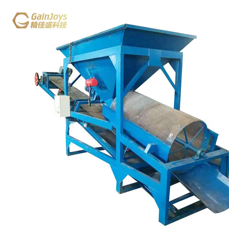 Gainjoys Sand Gravel Classifier Screening And Washing Equipment Mobile Gold Trommel Screen