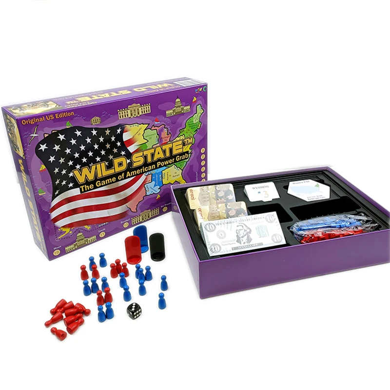 Wholesale Custom board game manufacturer family board game for kids