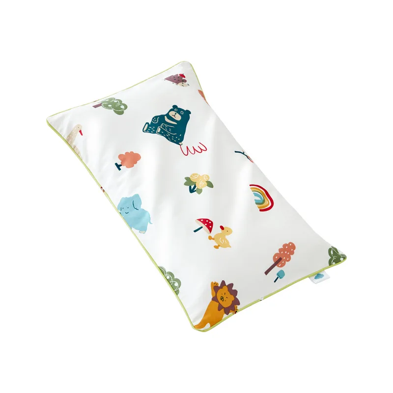 Супермягкая Удобная моющаяся детская хлопковая наволочка с различными мультяшными рисунками, доступные наволочки на заказ