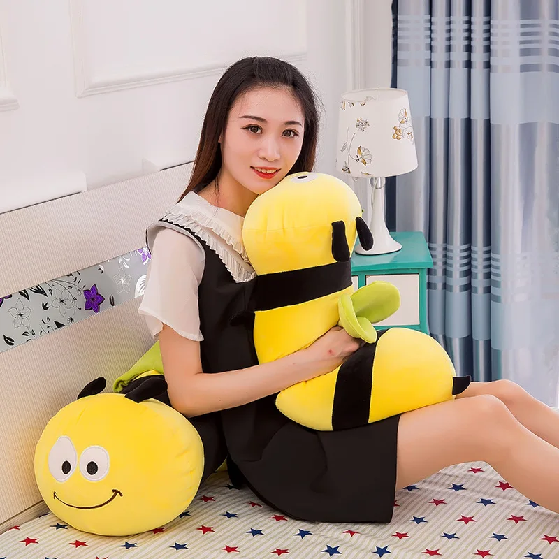 bee plush pillow