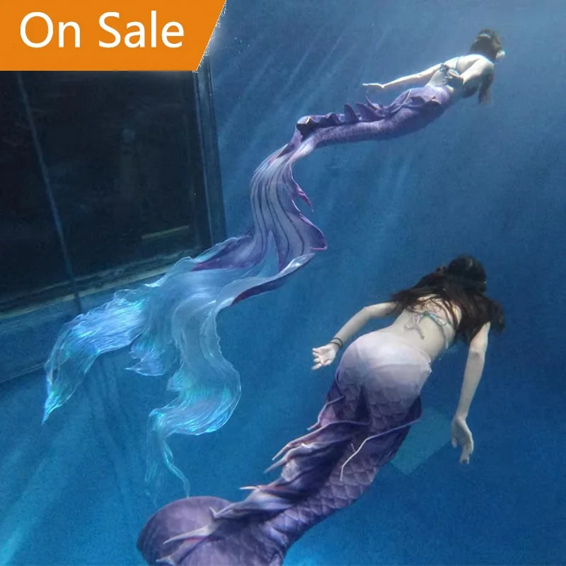 Newest design diving equipment swim mermaid tail with wholesale price