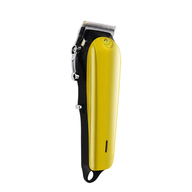 Высококачественный золотой триммер для волос, машинка для стрижки, Профессиональная Беспроводная электрическая машинка для стрижки волос, парикмахерские инструменты
