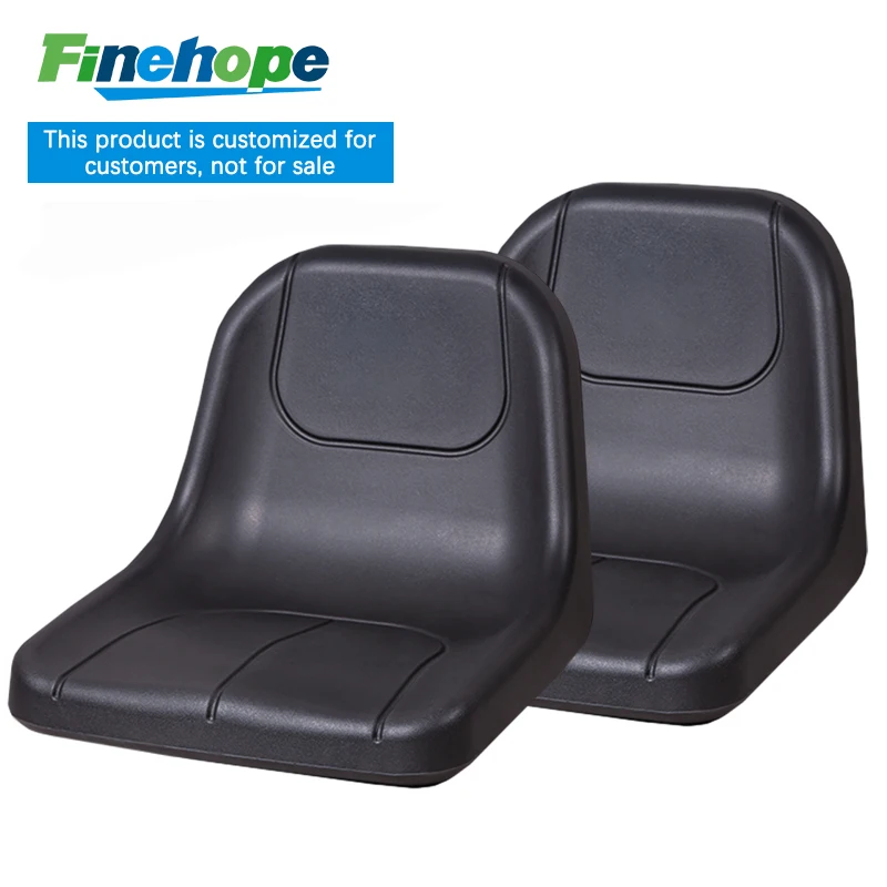 Skid Steer Loader Air Suspension Driver PU Polyurethane Mower Tractor Lawn Garden Forklift Truck Driver Seat China Manufacturer