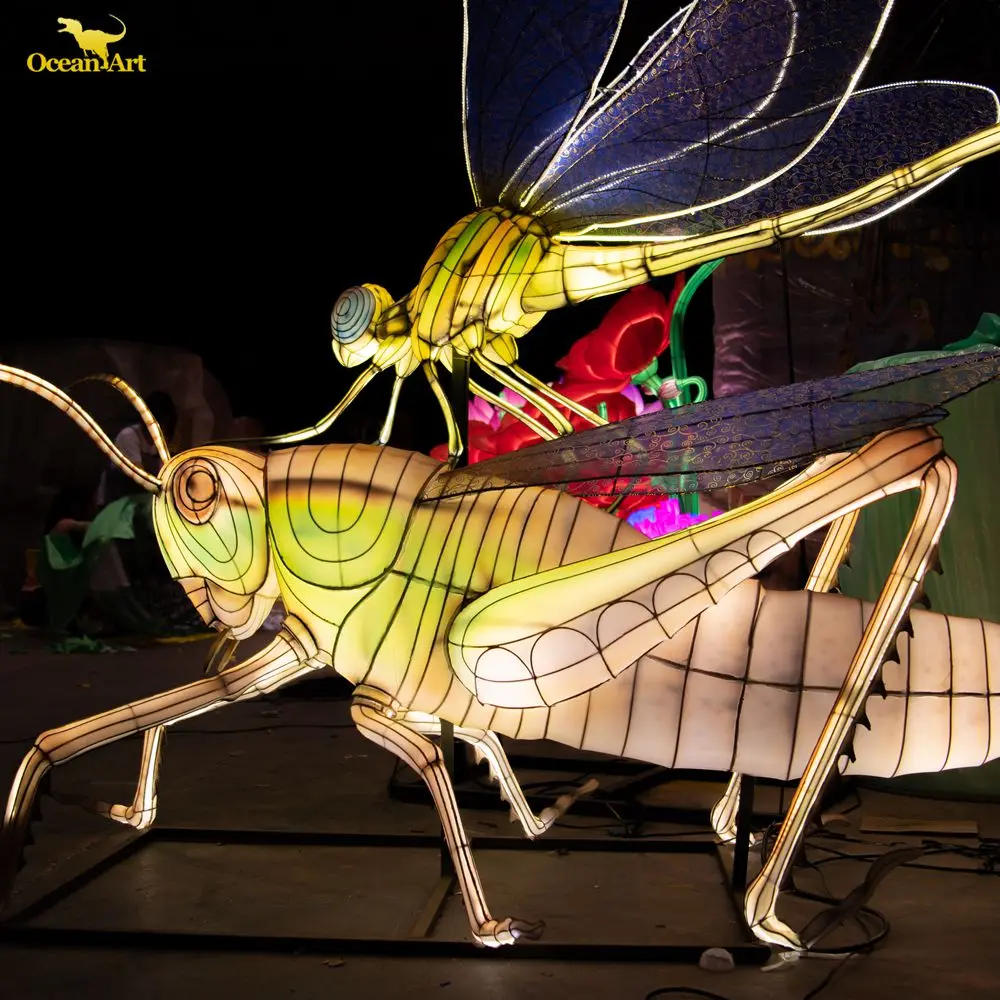 Chinese New Year Traditional Lanterns Mid Autumn Festival Decoration Lantern Show