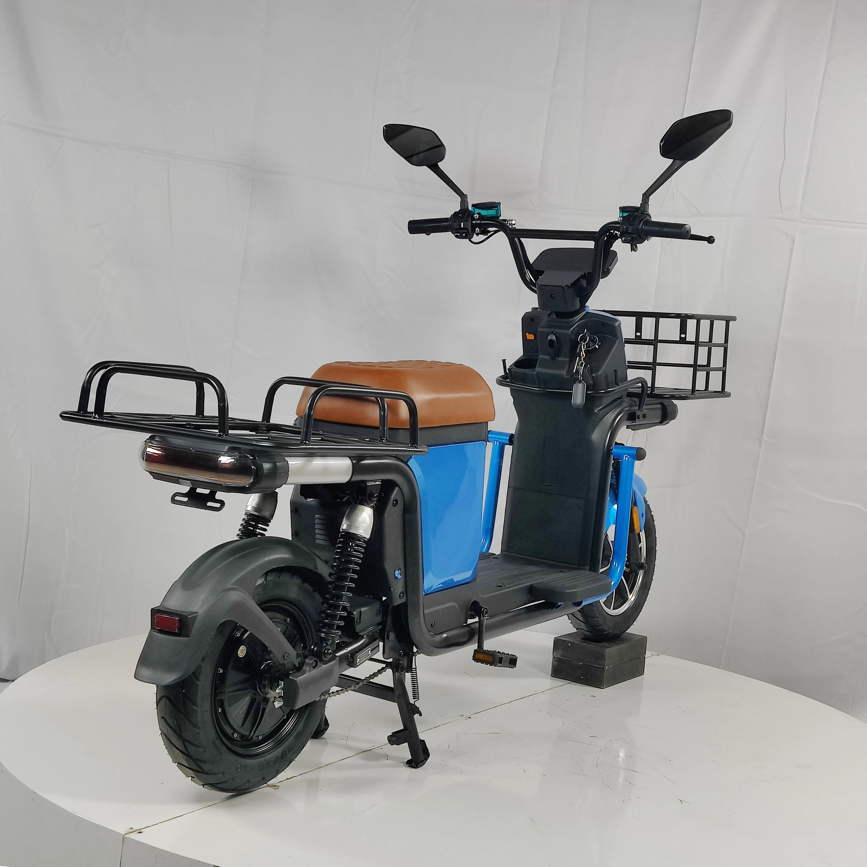 VIMODE Delivery Motorcycle Electric 2024 Factory Customizable 1000W Power EV Scooter Long Ronge Electric Cargo bike