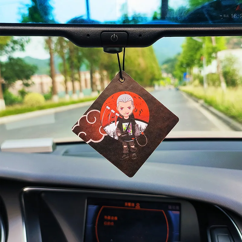Santo 2022 Hots Custom Hanging Paper Car Air freshener Custom Shape And Design Car Scent