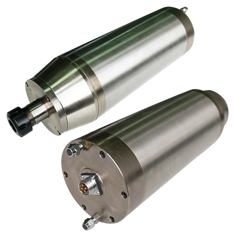 JGD M125E 5.5KW высокочастотный водяной охлаждающий металлический рабочий ER25 Цанга CNC круглый шпиндель двигателя