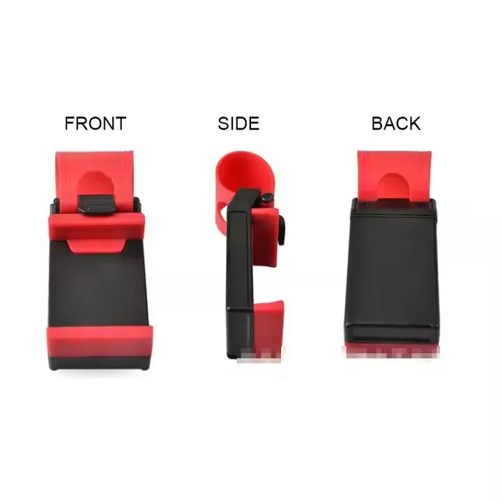 Car steering wheel phone holder car navigation stand in stock universal multifunctional creative plastic crafts