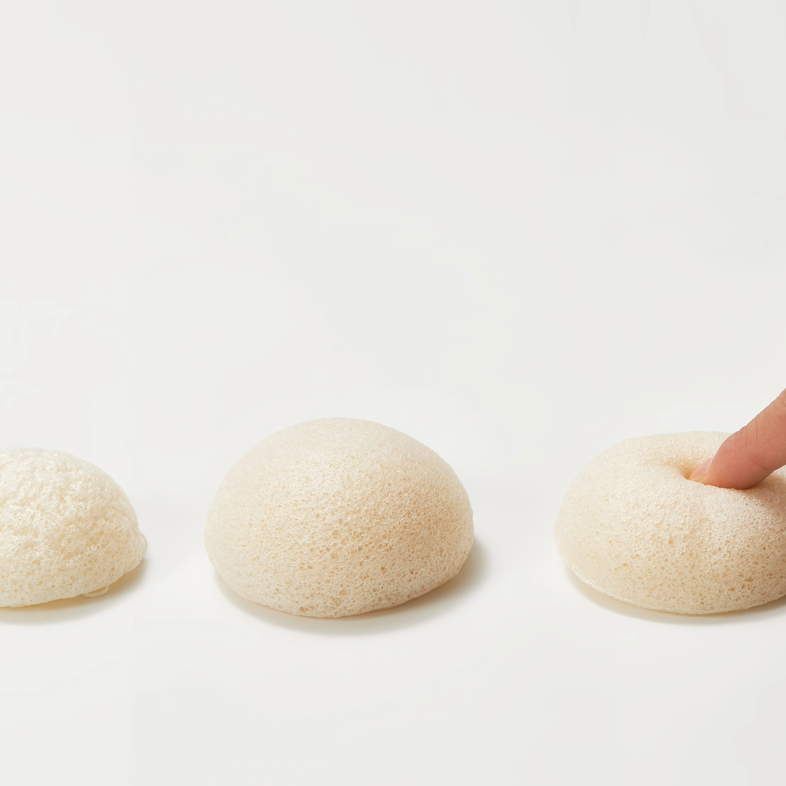 100% натуральная губка Konjac для лица и тела чистая отшелушивающая чувствительная кожа