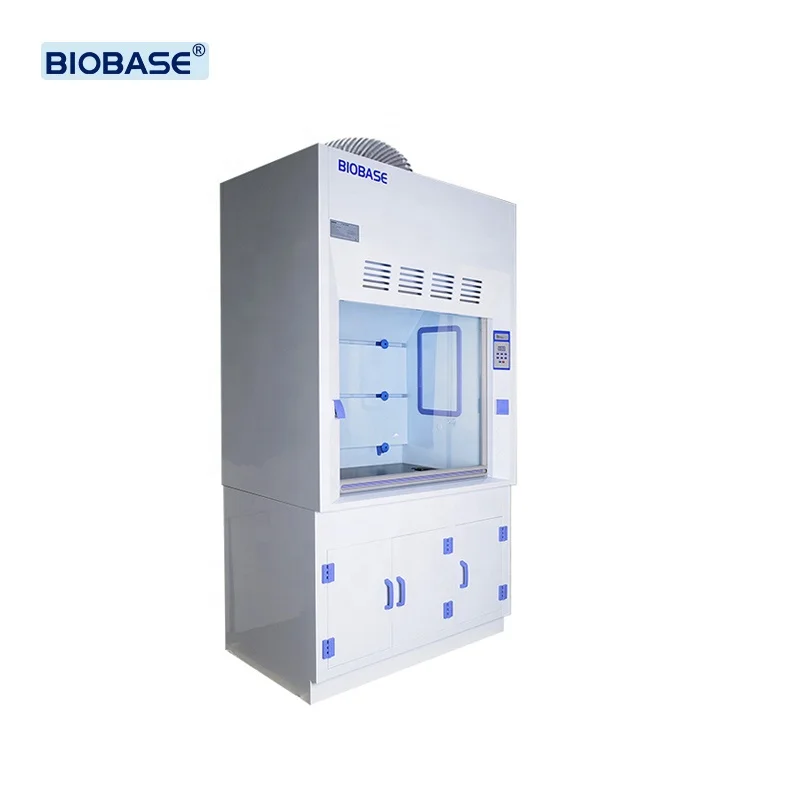 BIOBASE All Steel Lab Floor Mounted Fume Hoods Small Laboratory Furniture Fume Hood