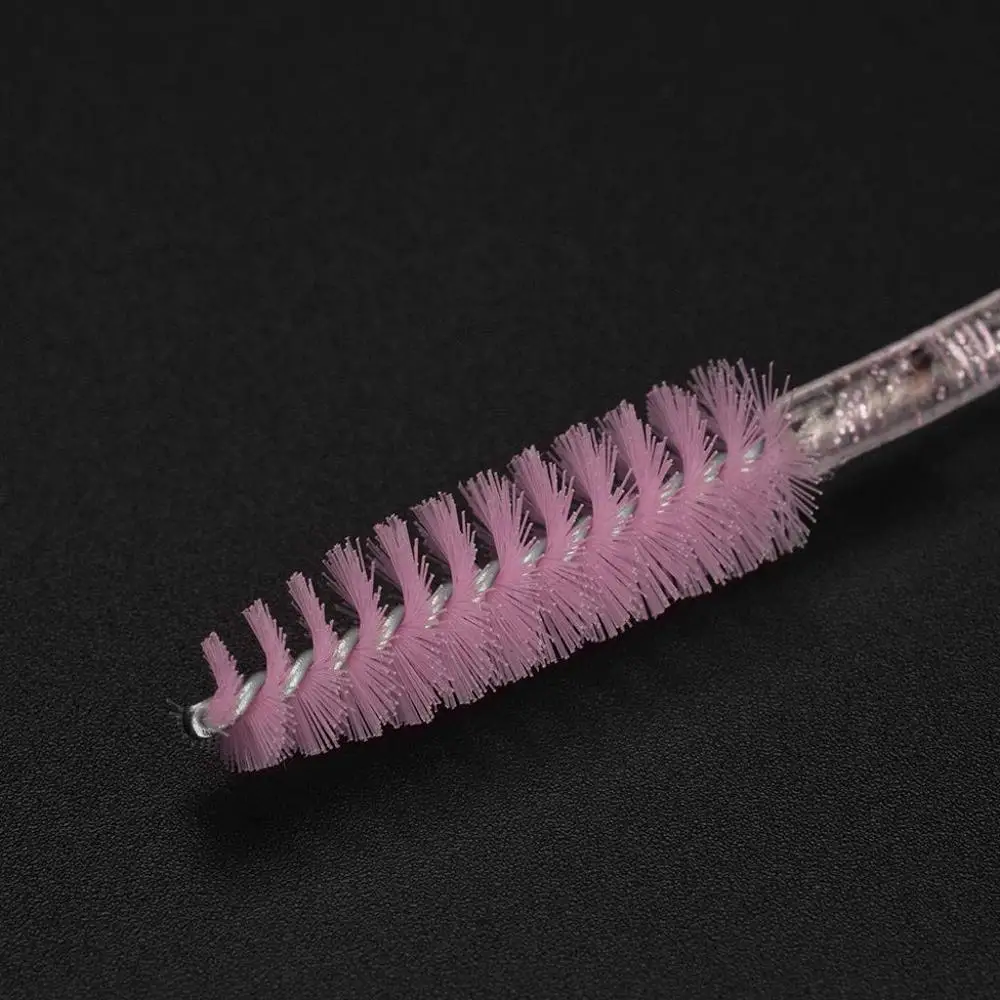 
Disposable Silicone Eyelash Brush Mascara Wands Applicator Extension Eyebrow Spoolie Brush 