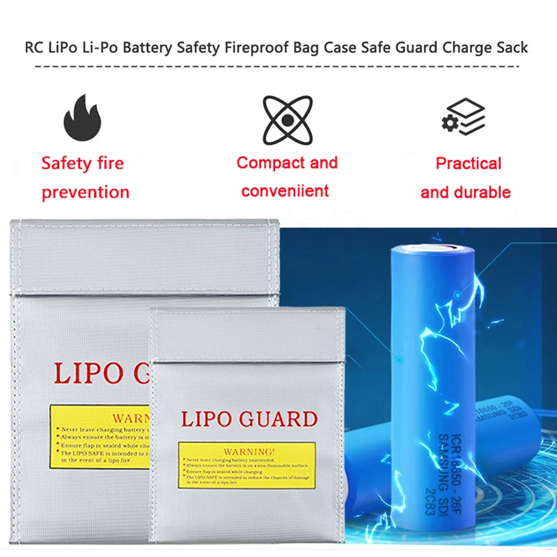  Оптовая продажа огнестойкая Защитная Сумка для документов Lipo Guard Battery защитная