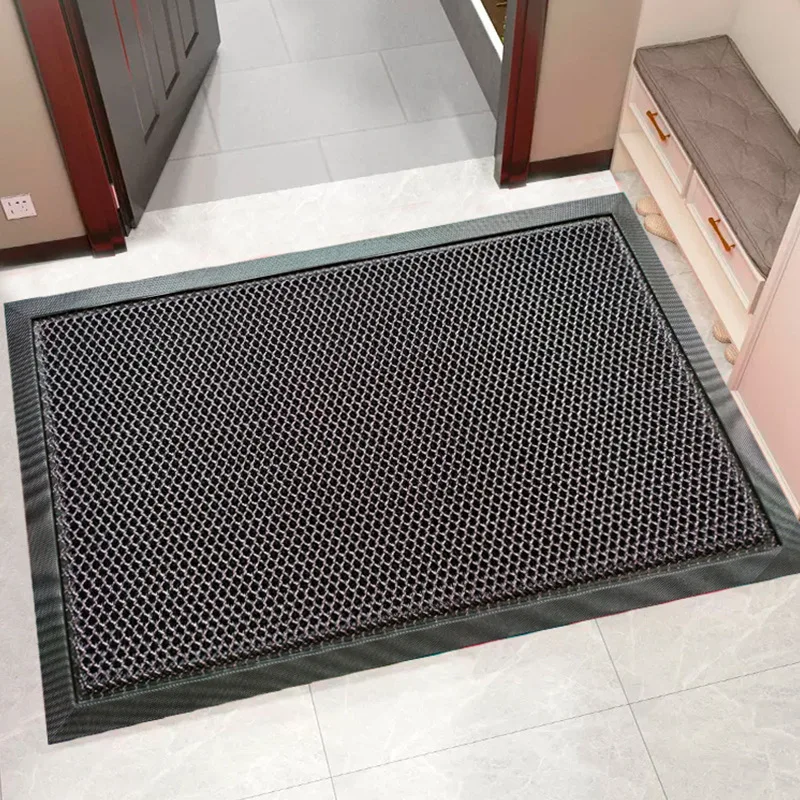 Rectangular Multiple Pattern Color Tpe Material 3D Mesh Mat Conference Gate Entry Door Mat