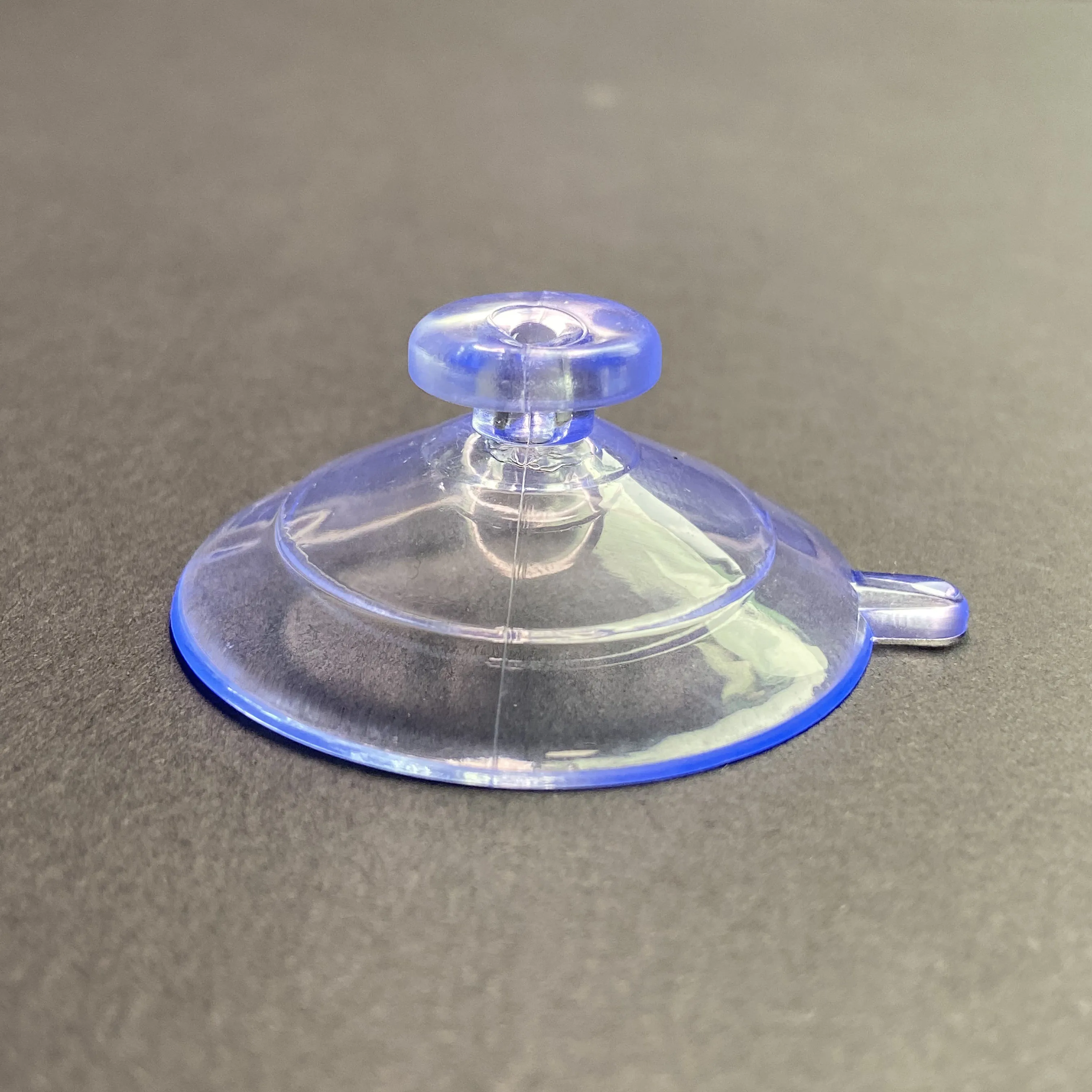 Manufacturer Supply Super Strong Adhesion PVC Ventosas 38mm Diameter Transparent Suction Cup with Mushroom Head