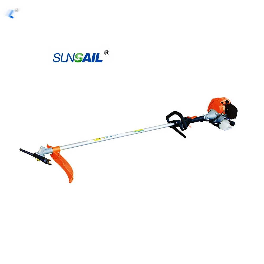 hand-pushing 2 in 1  gasoline grass trimmer machine