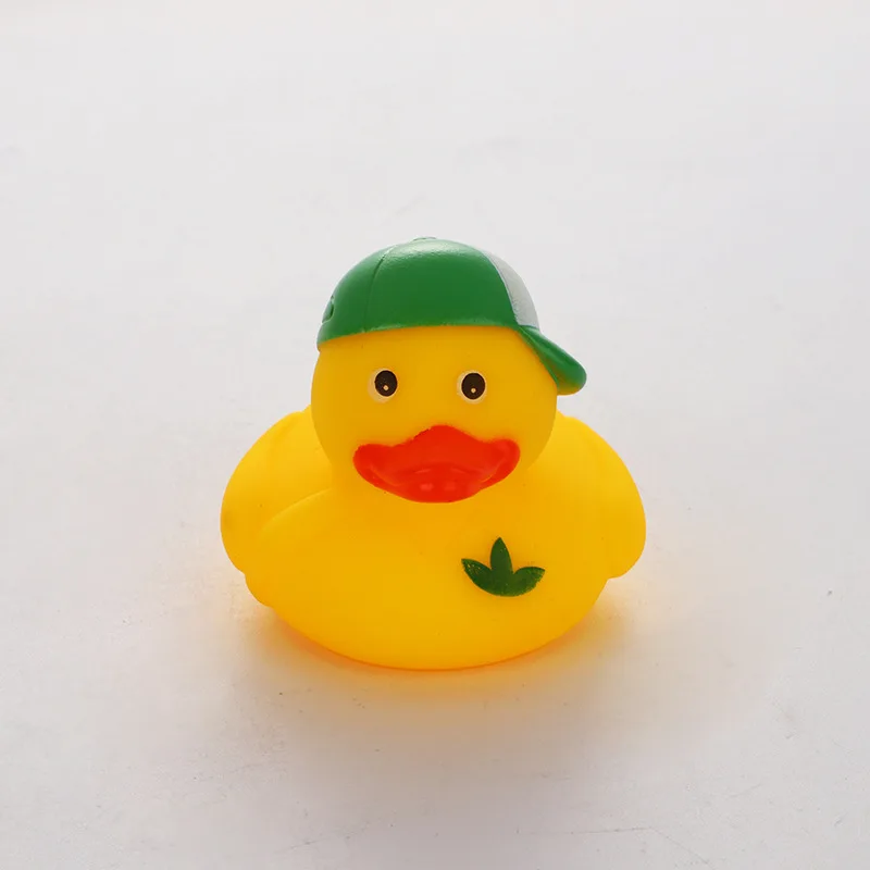 Rubber Little Small Duck Baby Shower Water Bath Toy Plastic Floating Duck Bath Toy bathroom toys Weighted rubber duck