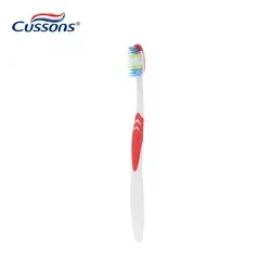Toothbrush Manufacturer Hot Sale High Quality Logo Printed Colorful Nylon Bristles Adult Toothbrush