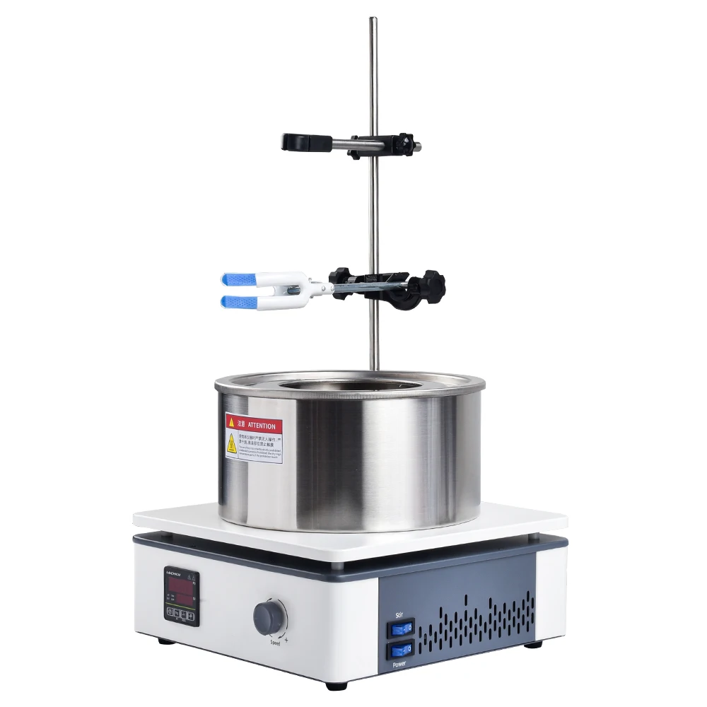 New Design LED Digital Display Laboratory Magnetic Heating Collection Stirrer Mixer Magnetic Stirrer