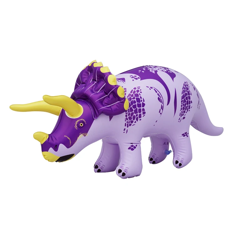 Hot Selling PVC Balloon Dinosaur Toys Small mainan anak Birthbay Party Toys