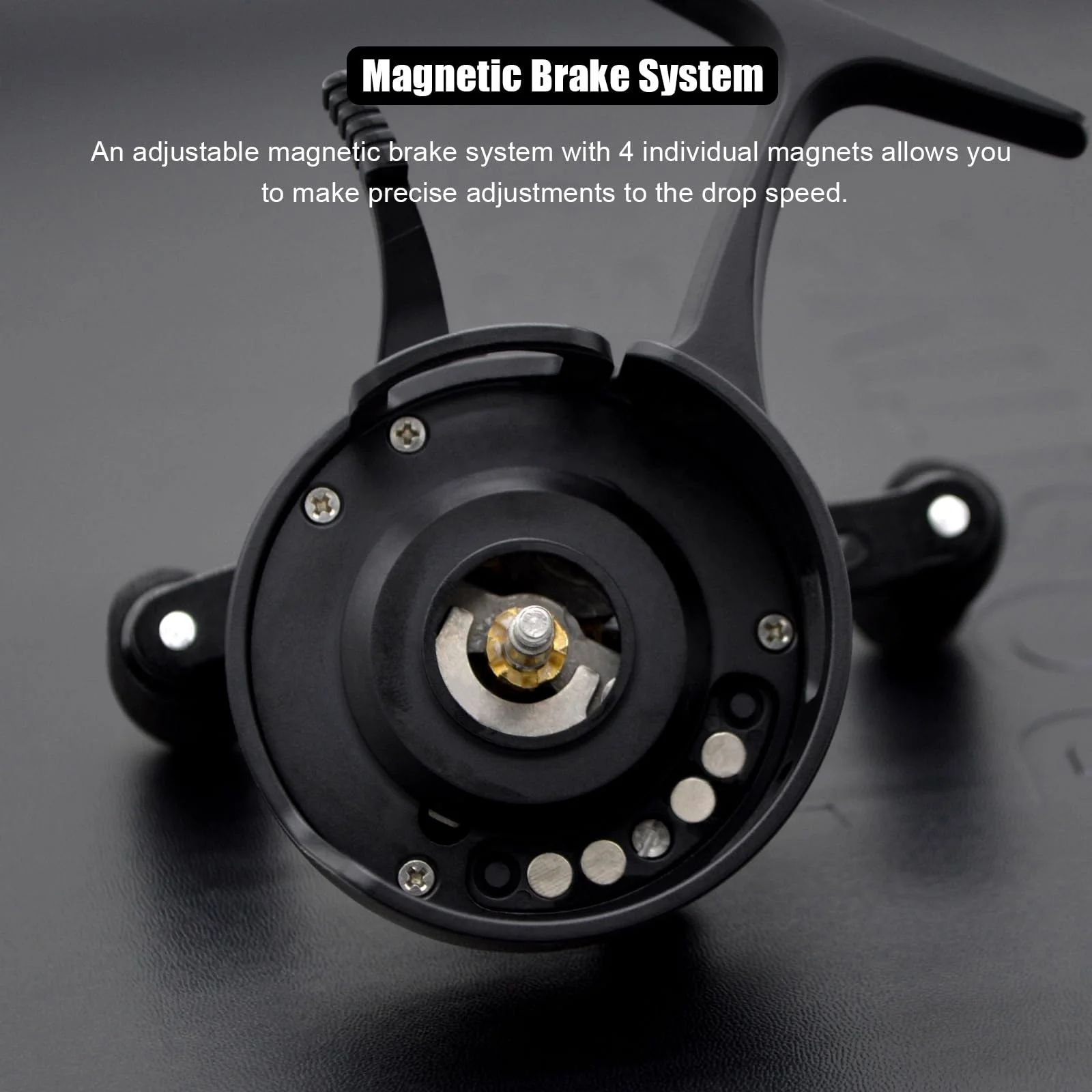 7+1BB High Strength 3.2:1 Stainless Steel Spindle 6-8KG Breaking Force Metal Spool Spinning Winter Ice Fly Fishing Reels