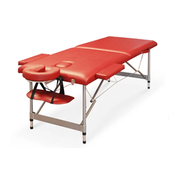 
Aluminum Folding Portable aluminum Table Massage with aluminum legs 